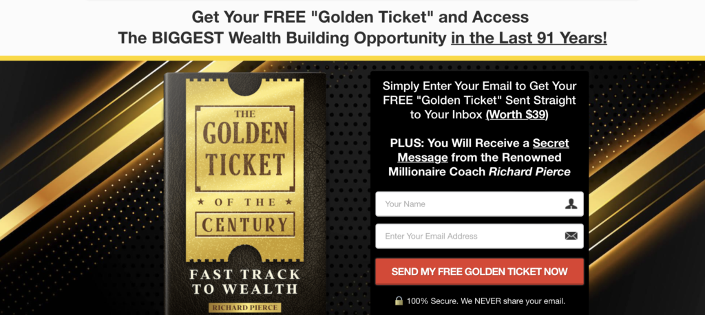 Recession and pandemic-proof golden ticket and access - image